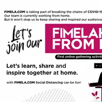 Fimelahood From Home, kegiatan seru untuk mengusir kebosanan saat social distancing.
