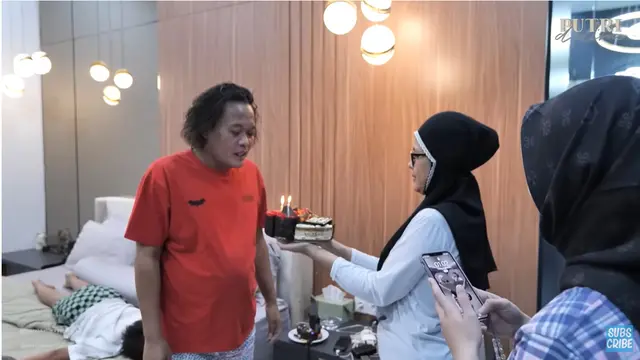 7 Momen Ulang Tahun Sule ke-46, Nathalie Holscher dan Putri Delina Terlihat Akur