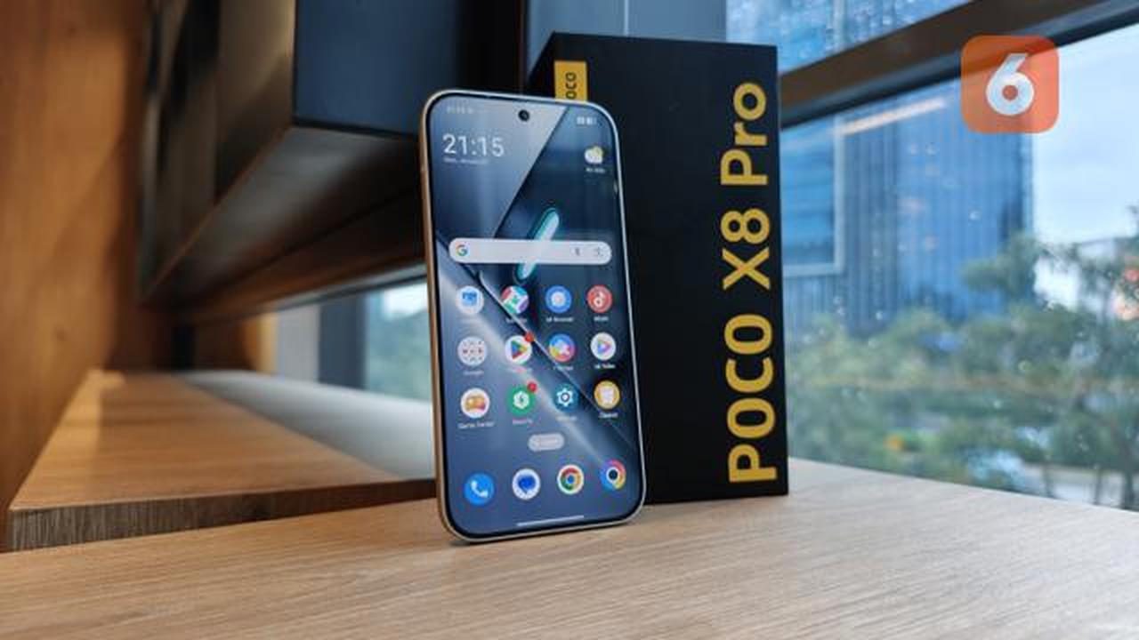 Kenali Poco X8 Pro, Smartphone Layar 120Hz dan Baterai 6.500mAh Mulai Harga Rp5 Jutaan
