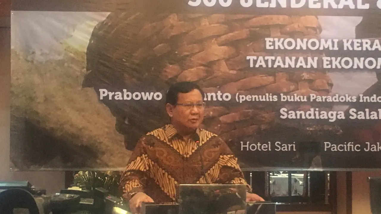 Prabowo Subianto (Liputan6.com/Fachrur Rozie)