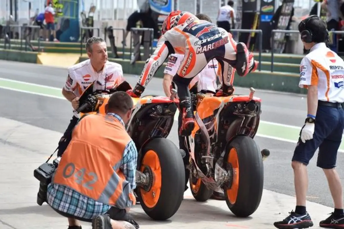 Sesi Warm Up MotoGP Argentina