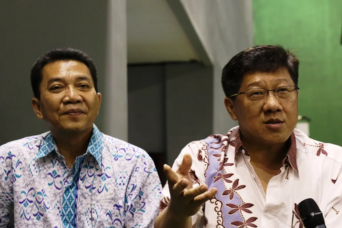 Achmad Budiharto dan Yoppy Rusimin