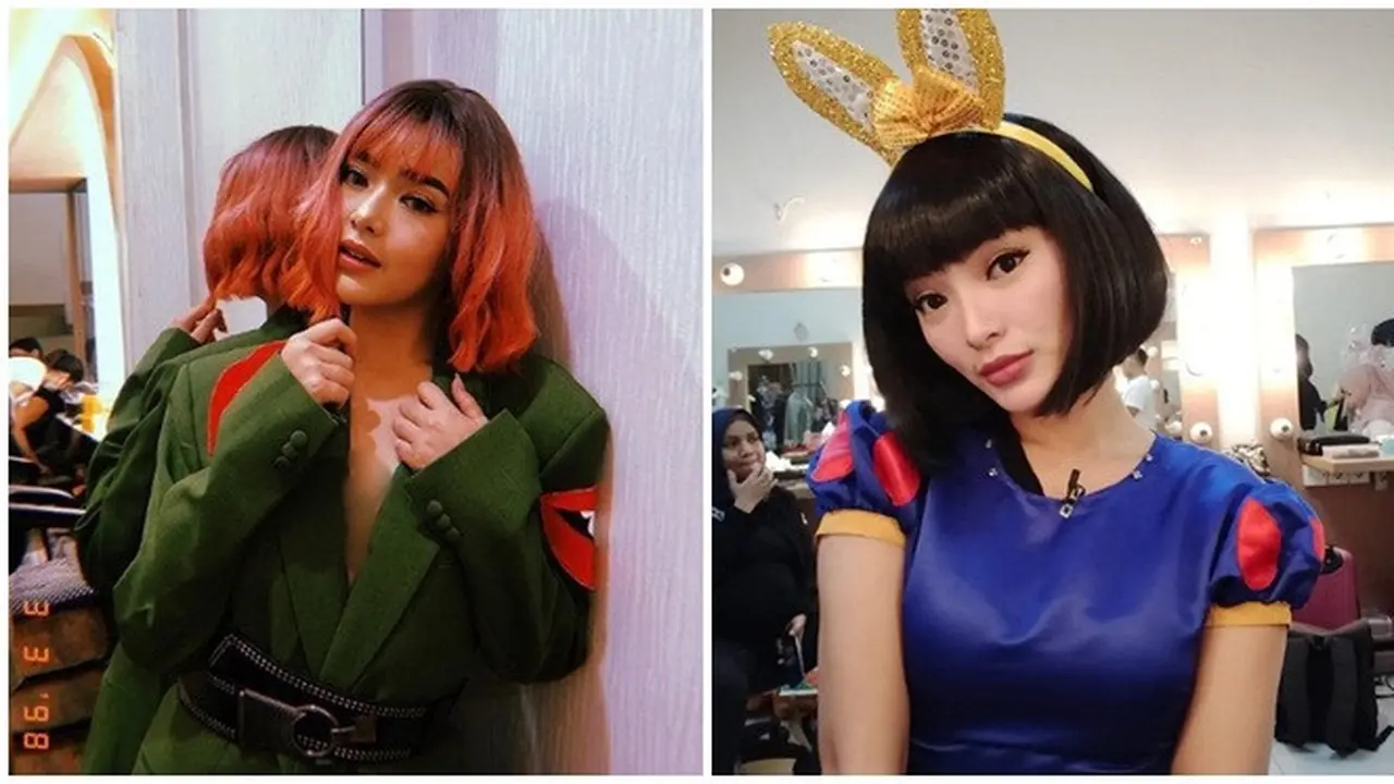 Gaya 6 Selebriti saat Pakai Rambut Palsu, Tampil Beda