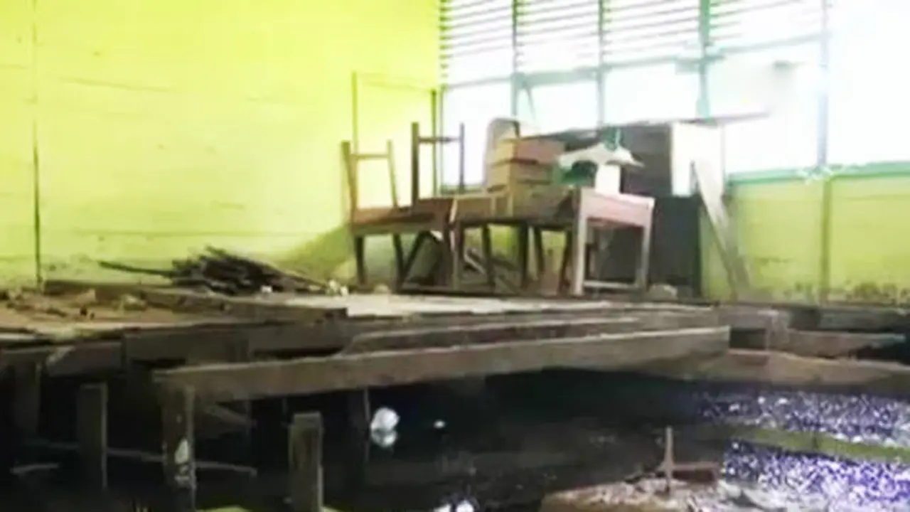 Ambles ke Rawa, SD Negeri di Palembang Tak Kunjung Diperbaiki