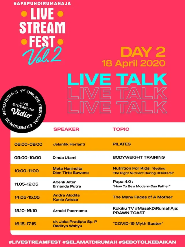 Live Stream Fest Vol.2