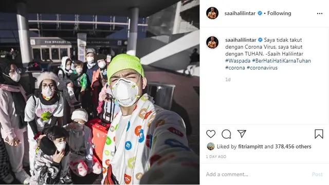 Saaih Halilintar, adik Atta Halilintar (Foto: Instagram/@saaihalilintar)