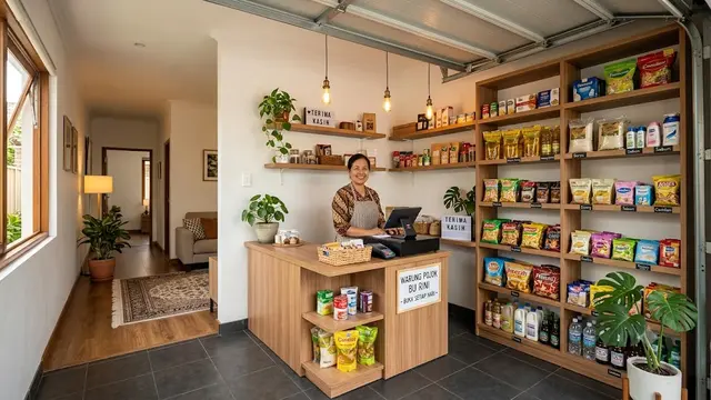 Inspirasi Sudut Rumah Jadi Tempat Usaha