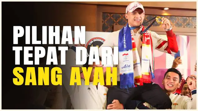 Berita Video, komentar ayahanda Rizki Juniansyah terkait awal mula sang anak memilih angkat besi