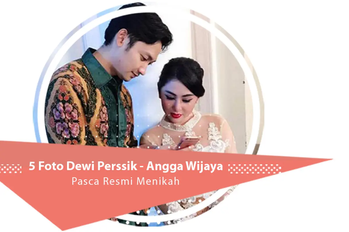 Dewi Perssik dan Angga Wijaya