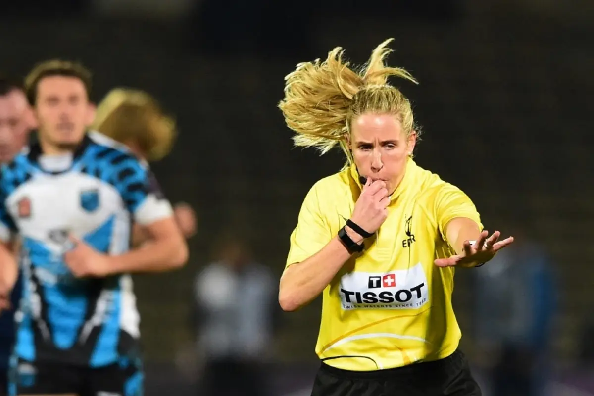 Joy Neville Wasit Perempuan Piala Dunia Rugby Putra 2023
