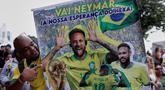 Kejutan mewarnai pengumuman nama skuad Brasil untuk Piala Dunia 2026 pada Senin (18/05/2026) waktu setempat. (AP Photo/Bruna Prado)