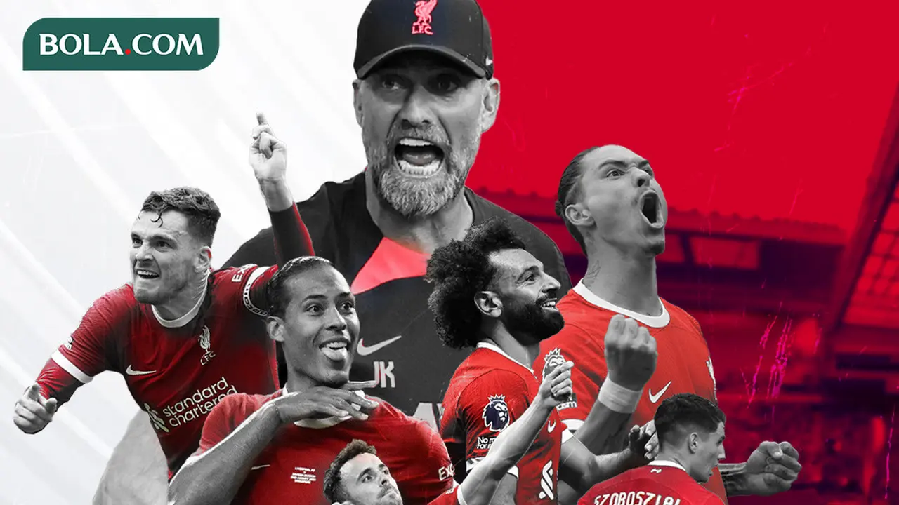 Liverpool - Ilustrasi Pemain dan Pelatih Liverpool