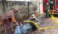 Darurat Kekeringan, Kementerian PU Salurkan 48,9 Juta Liter Air Bersih