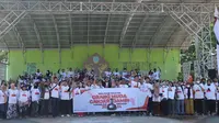 Deklarasi Ganjar Presiden, Ratusan Anak Muda di Jambi Dukung SMK Gratis