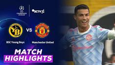 Berita Video, Highlights Pertandingan Young Boys Vs Manchester United pada Rabu (15/9/2021)