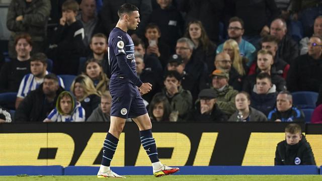 Phil Foden Cetak 2 Gol, Man City Kalahkan Brighton 4-1