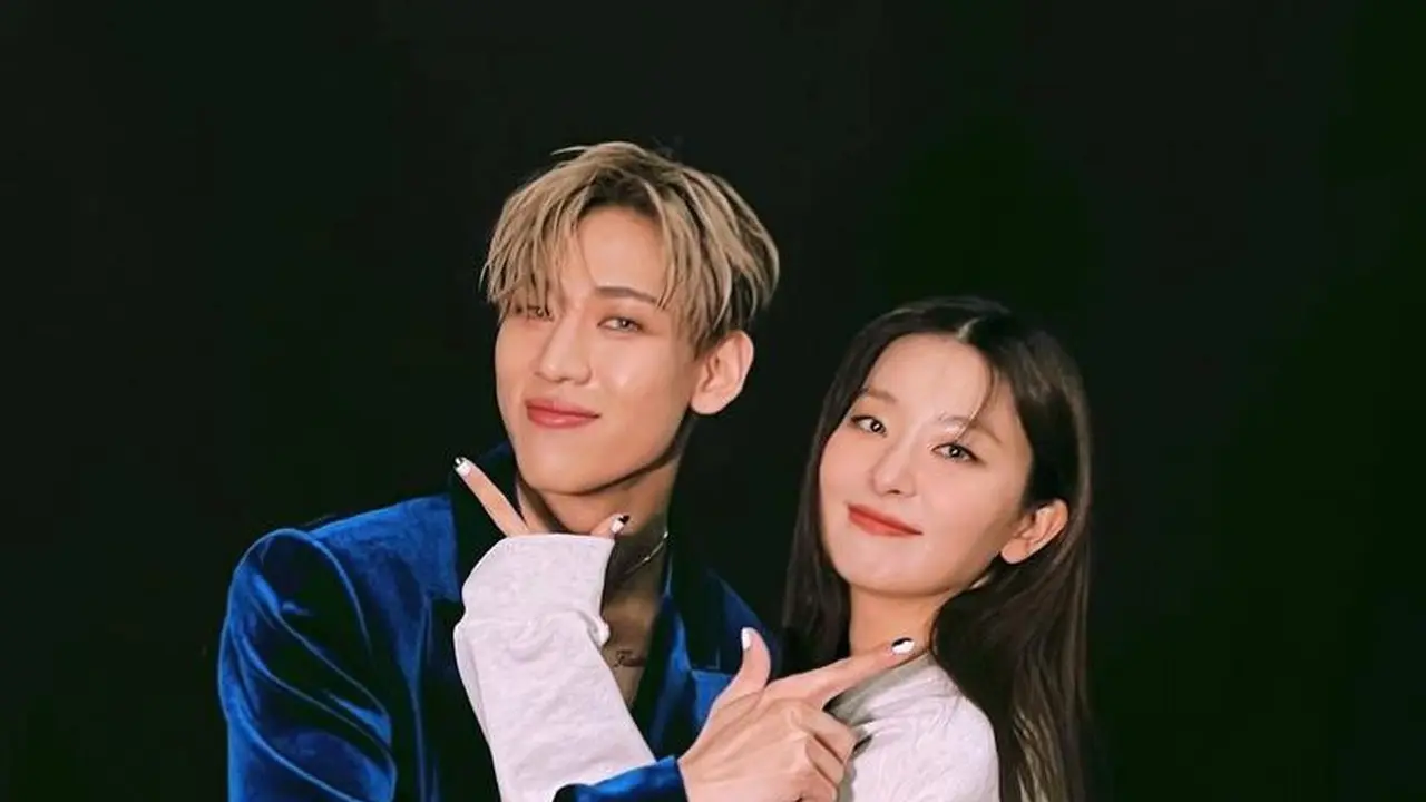 Rilis Lagu Kolaborasi, BamBam GOT7 & Seulgi Red Velvet Tampil Kompak dengan Nail Art Monokrom