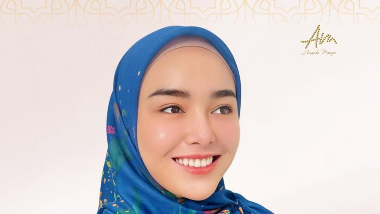 6 Potret Amanda Manopo Jadi Model Hijab untuk Bisnis Barunya, Tampil Cantik dan Elegan