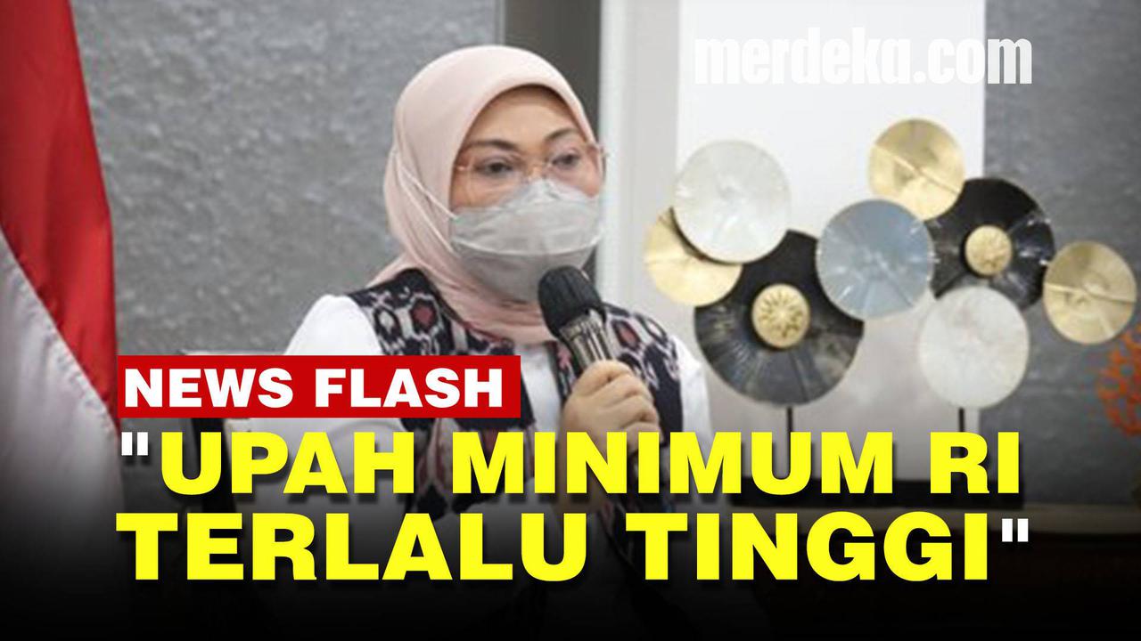 VIDEO: UMP Cuma Naik 1,09 Persen, Menaker Ida Fauziyah Sebut Terlalu Tinggi