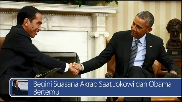 Daily TopNews hari ini akan menyajikan berita seputar Suasana akrab saat Jokowi dan Obama bertemu dan cabut subsidi listrik 23 juta pelanggan,ini persiapan PLN. Saksikan video selengkapnya di sini 