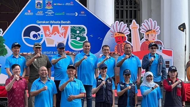 Menteri Pariwisata RI atau Menpar Widiyanti Putri Wardhana menghadiri Gerakan Wisata Bersih bersama Pemerintah Provinsi Daerah Khusus Jakarta.