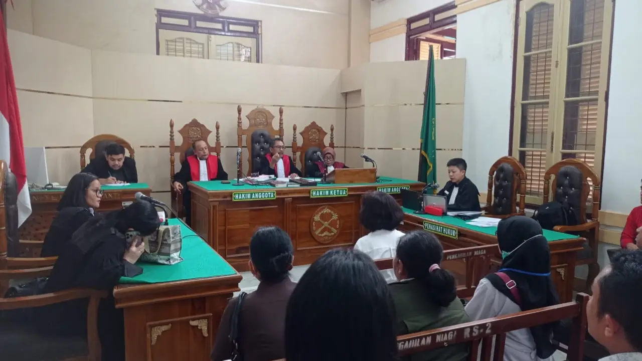 Persidangan di PN Medan