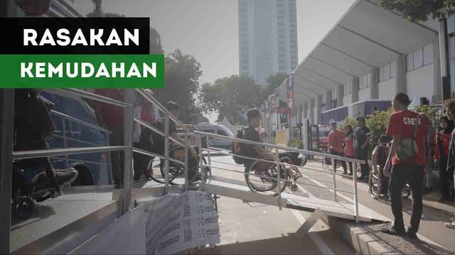 Salah satu atlet asal Malaysia merasakan kemudahan dalam hal transportasi di Asian Games 2018.