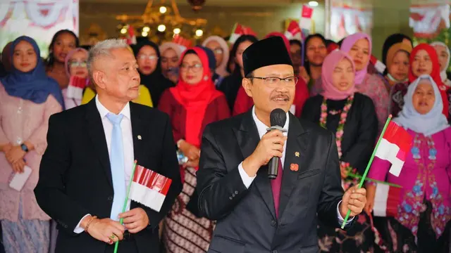 Syukuran HUT ke-80 RI, Gus Ipul Ajak Jajaran Kemensos Kerja Berdampak