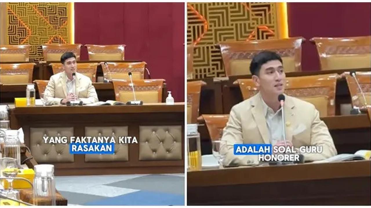 6 Potret Verrell Bramasta di Komisi X DPR RI, Public Speaking ketika Rapat Dipuji