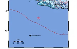 Gempa Magnitudo 5,7 Guncang Sukabumi