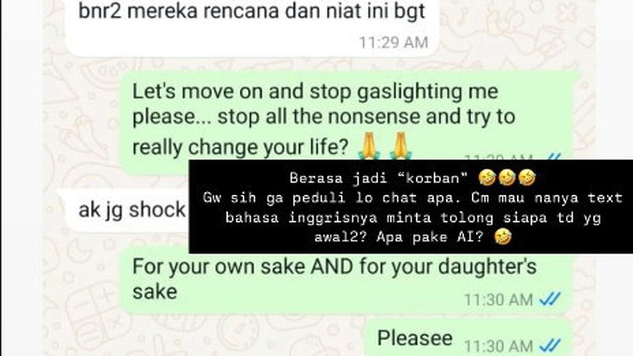 Agnes Jennifer Bongkar Chat Rahasia, Gayung Love Pink Masih Kejar Suaminya Diam-Diam Meski Sudah Diblock