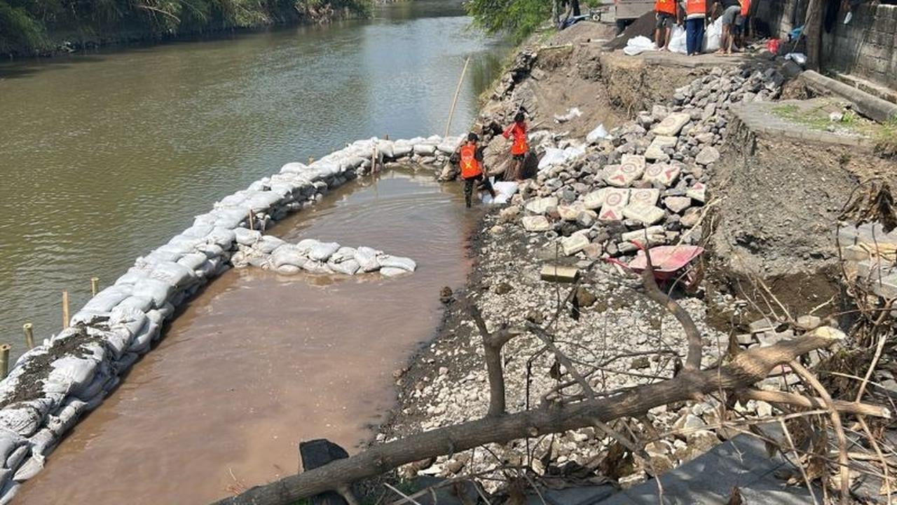 Tahukah Anda? PUPR Denpasar Pasang Kisdam Darurat di Sungai Ayung untuk Amankan Perbaikan Senderan Jebol