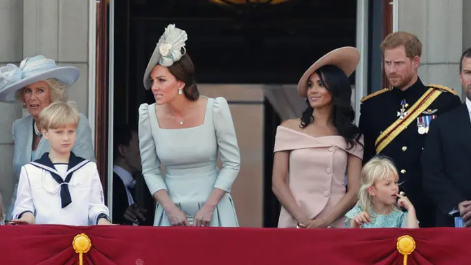 Meghan Markle, Pangeran Harry dan Kate Middleton