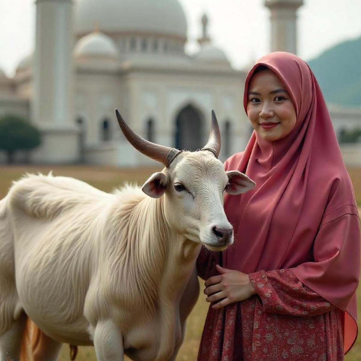 Ilustrasi Kartu Ucapan Idul Adha 2025