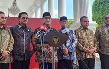 Bertemu Jokowi, Pimpinan MPR Bahas Amandemen UUD 1945