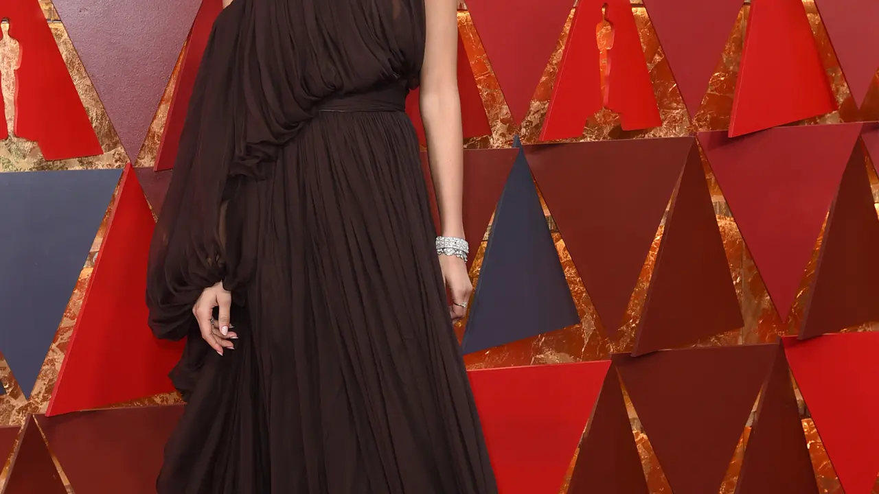 Zendaya saat menghadiri Academy Awards ke-90 di Hollywood, California