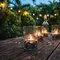 DIY Tempat Lilin Outdoor dari Botol Kaca Bekas, Dekorasi Taman Estetik yang Mudah Dibuat