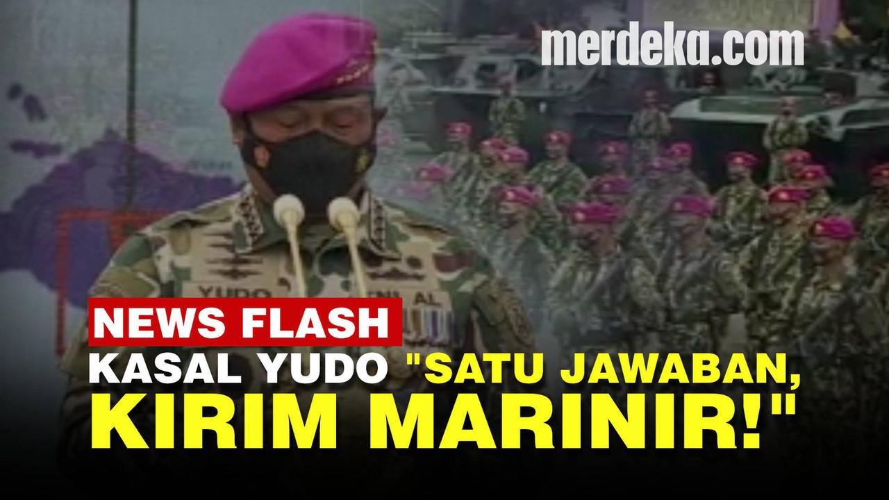 VIDEO: Pesan Mendalam Kasal Yudo ke Marinir, Jawaban saat Negara Membutuhkan