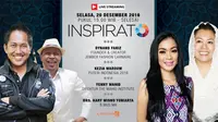 Yuk Saksikan Yenny Wahid, Kezia Warou, Dynand Fariz di INSPIRATO 