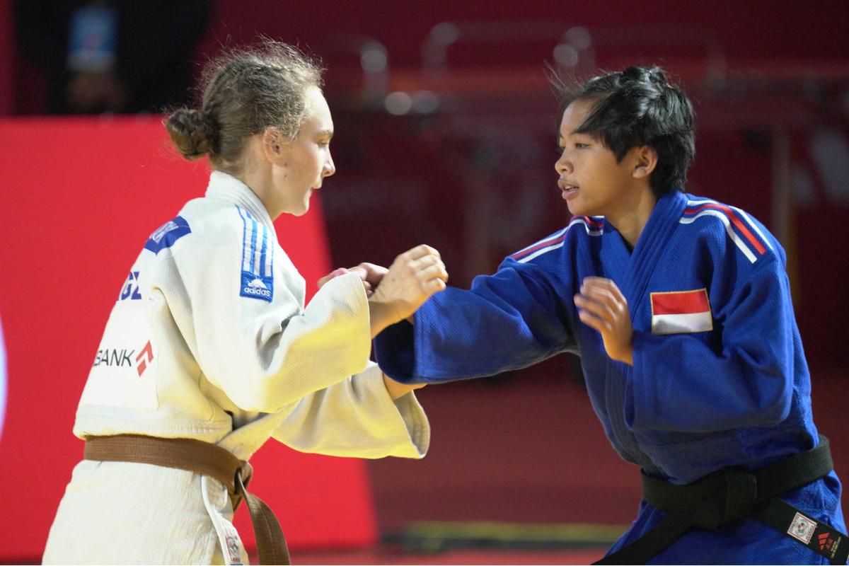 FOTO: 400 Judoka Muda Asia Adu Skill di Istora Senayan