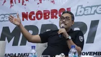 Ngobrol Bareng MPR dengan Warganet (Netizen/Blogger) di Jakarta, Rabu malam (27/11/2019).