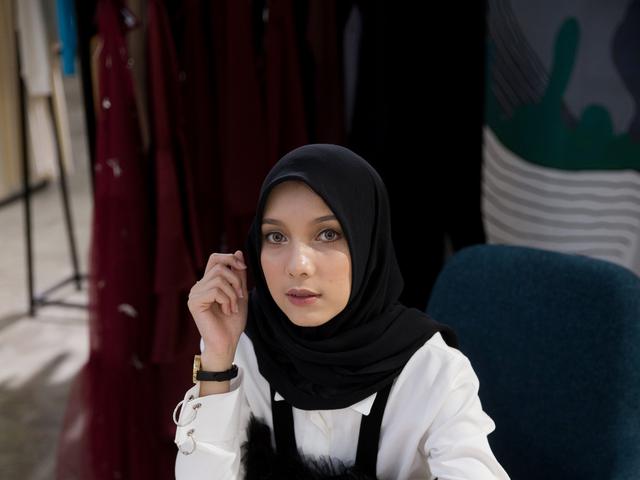 Jenahara Hadirkan Desain Modest Wear Bernafaskan Edgy Di Fimela Fest 2018 Fashion Fimela Com