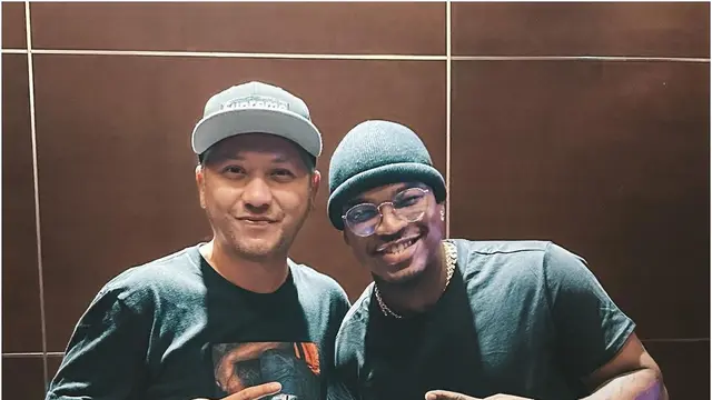 Artis Indonesia eksis bareng Ne-Yo pelantun So Sic (Foto: Instagram gadiiing)