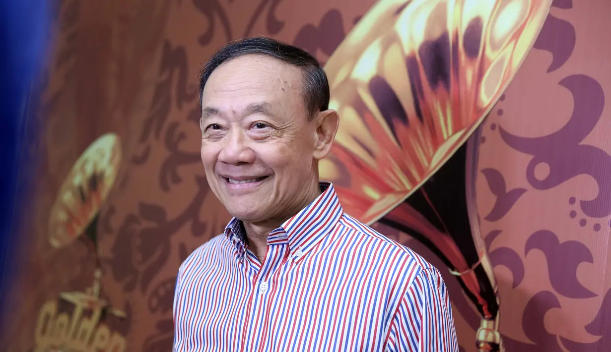 "Acara seperti ini bagus untuk anak muda untuk mengetahui musik-musik lama," ujar Jose Mari Chan saat ditemui di Studio 5 Emtek City, Jakarta Barat, Jumat (13/1/2017). (Nurwahyunan/Bintang.com)