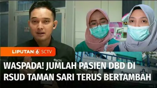 VIDEO: Waspada! Kasus DBD Melonjak hingga 50 Persen di RSUD Taman Sari, Jakarta Barat