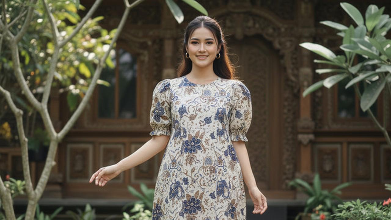 7 Model Daster dari Kain Jarik, Nyaman Dipakai dan Tetap Terlihat Anggun Sehari-hari