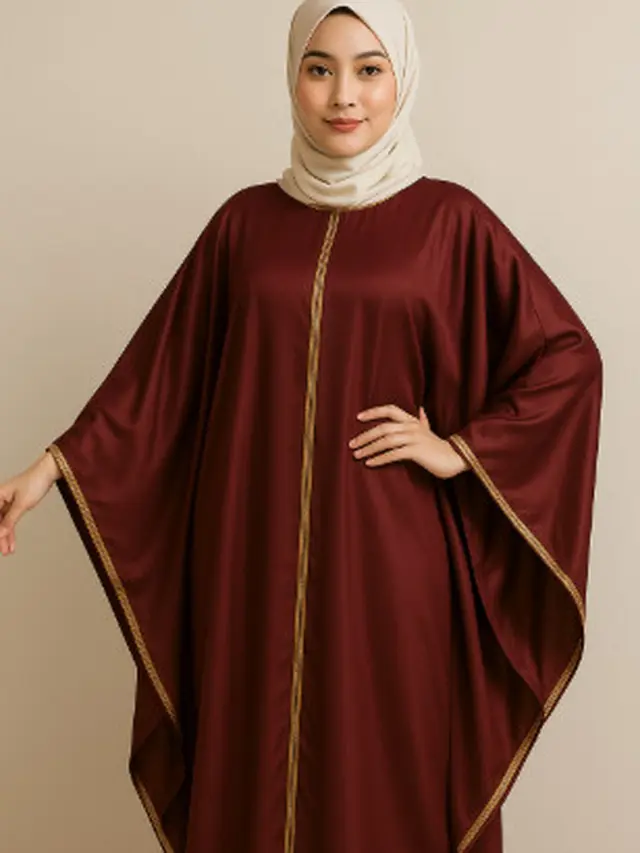Model Baju Abaya Kimono (Image by Chatgpt)