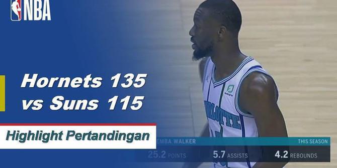 Cuplikan Pertandingan NBA : Hornets 135 vs Suns 115