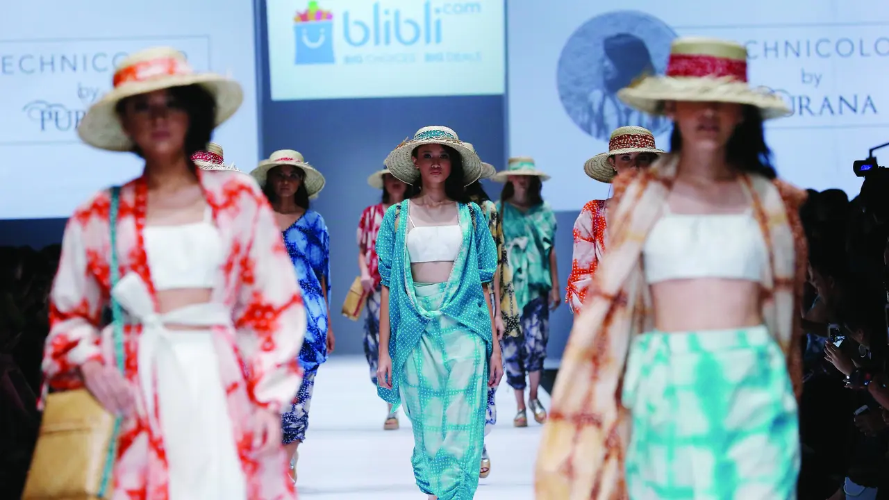 Blibli.com di Jakarta Fashion Week 2017.
