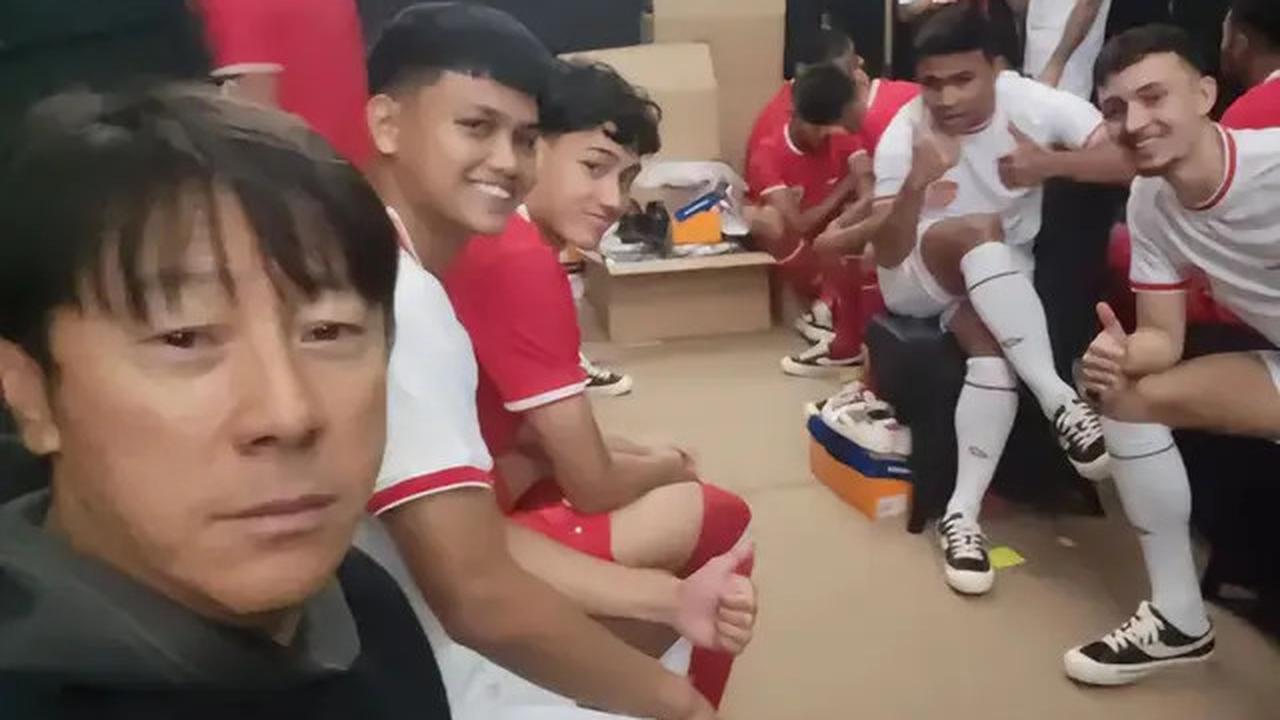Shin Tae Yong Pamit, Bagikan Momen Bersama Pemain Timnas Indonesia di Akun TikTok